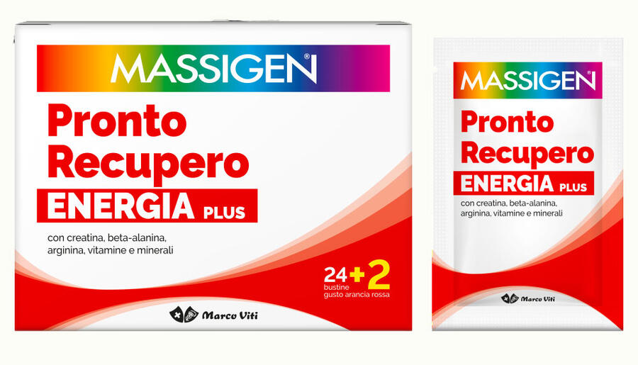 MASSIGEN Pronto Recupero ENERGIA PLUS ►PROMO 4 PACK◄