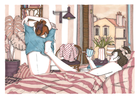 ANA JAREN STAMPA ARTISTICA  A3: Come to bed