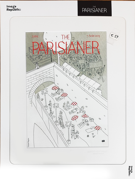 THE PARISIANER, STAMPA CON PASSEPARTOUT, 30x40 cm: N07 POPPINS