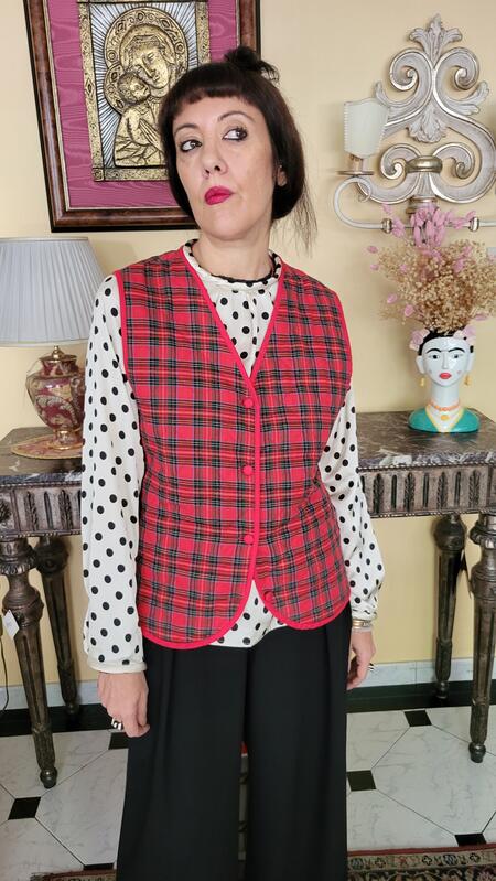 Gilet Tartan  