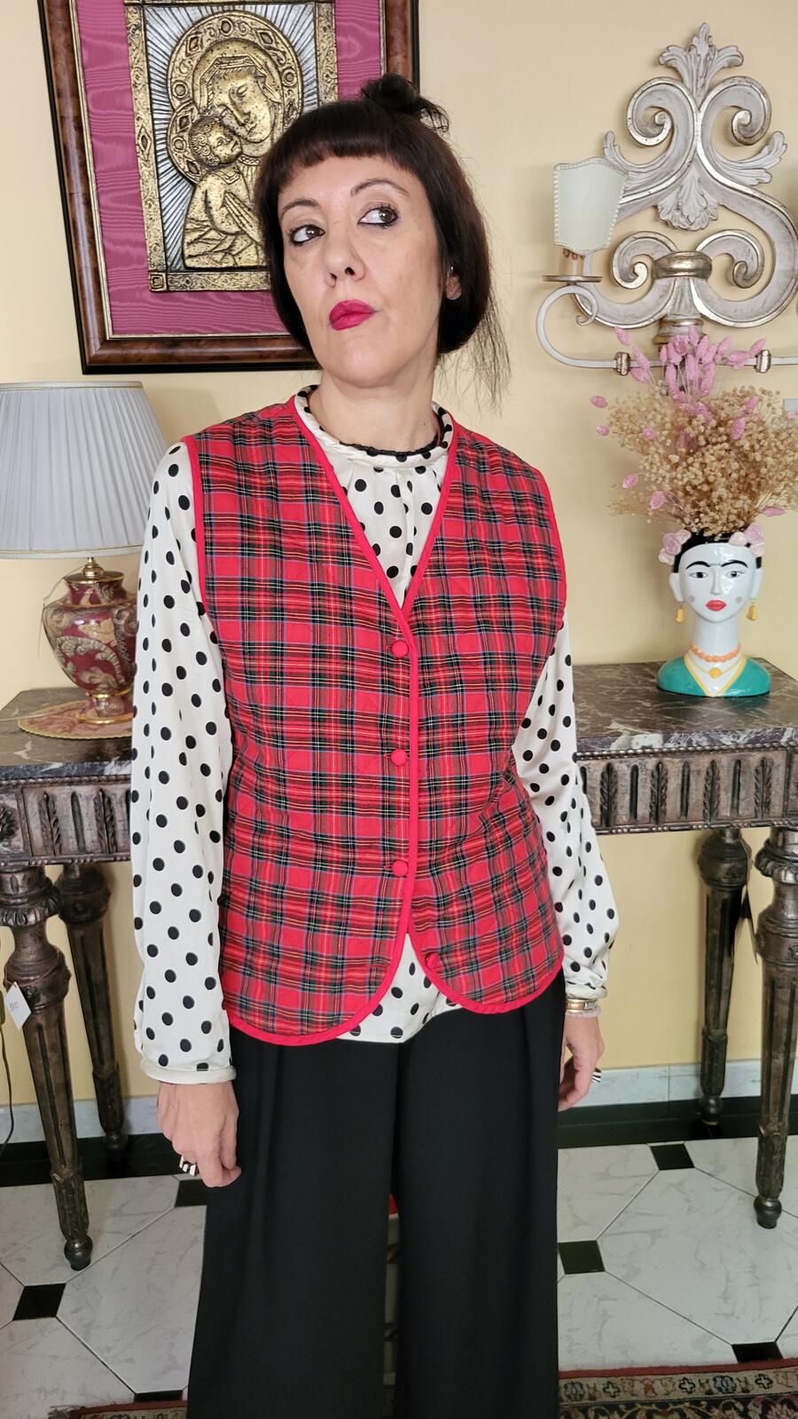 Gilet Tartan  