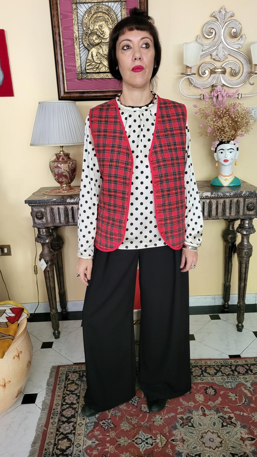Gilet Tartan  