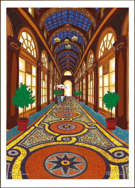 CLARA PANETIER, STAMPA FNE ART (senza passe-partout): 05 GALERIE VIVIENNE