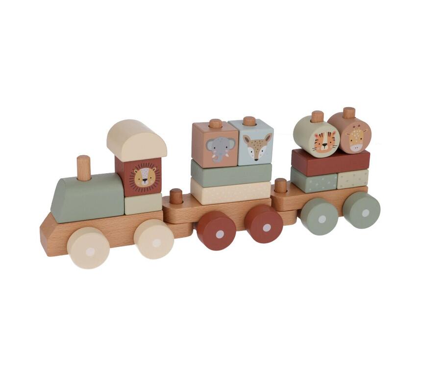 Trenino in Legno Zoo Sage – Monnëka