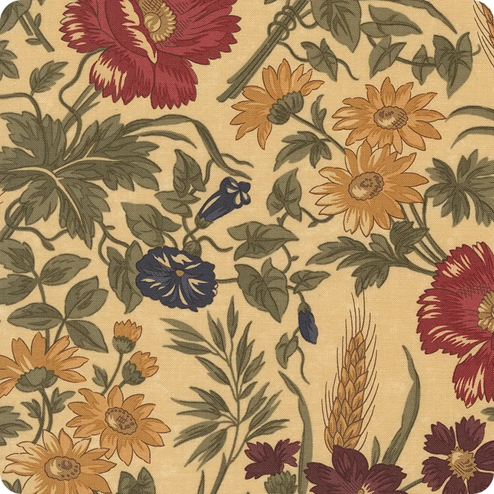 9790-11 Wheatland Kansas Troubles Quilters taglio 25x110 cm
