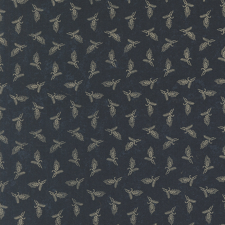9791-14 Wheatland Kansas Troubles Quilters taglio 25x110 cm  fondo blu