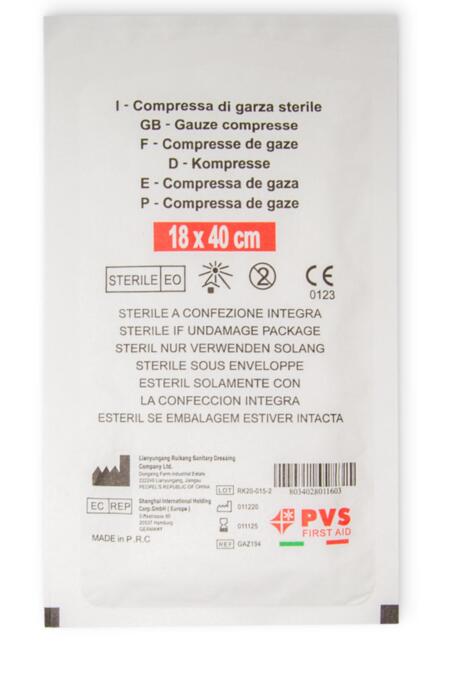 Garza Sterile – 18x40 cm