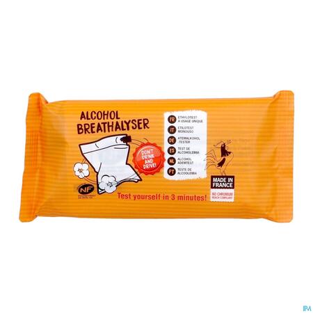 Etilometro Monouso PVS – Test Alcolico Certificato NF