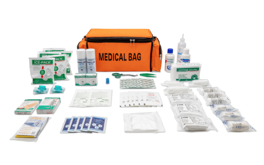 Sport Bag – Kit Pronto Soccorso per Impianti Sportivi e Stabilimenti Balneari