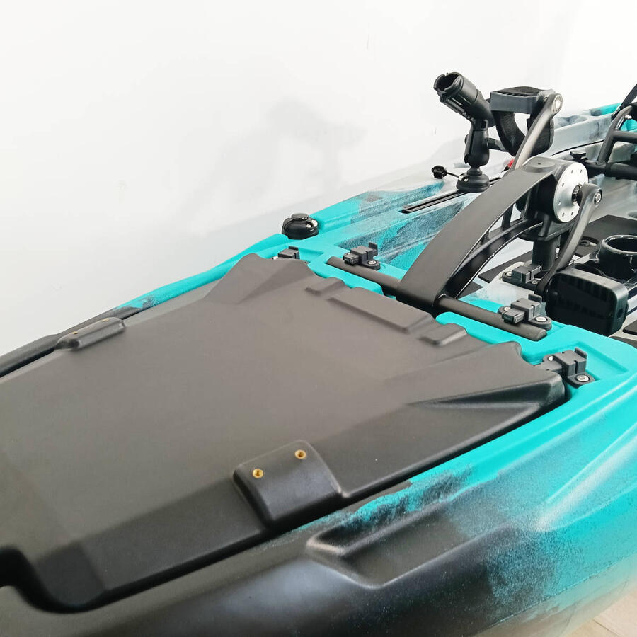 Kayak a pedali SKF Pedal Power 12 - sistema ad elica - 360 x 94 cm - Tropical