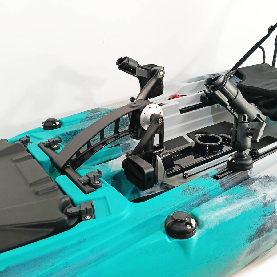 Kayak a pedali SKF Pedal Power 12 - sistema ad elica - 360 x 94 cm - Tropical