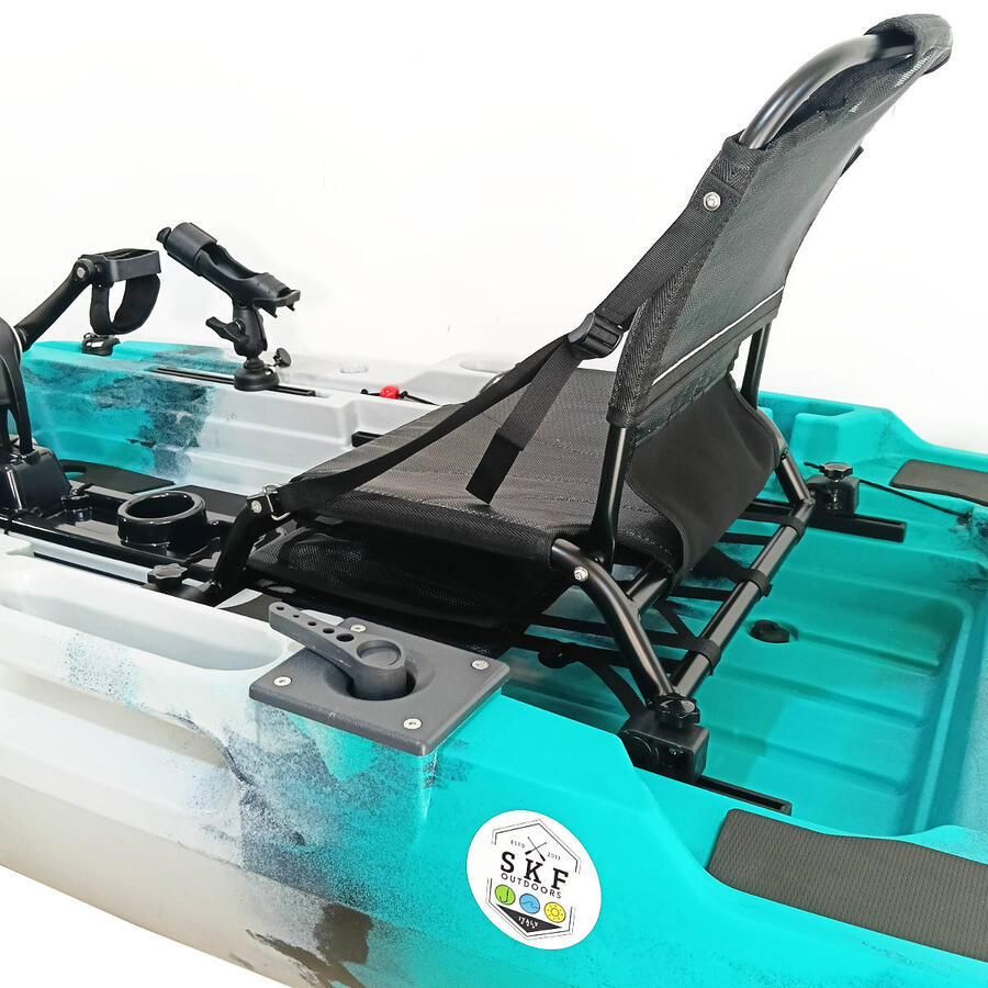 Kayak a pedali SKF Pedal Power 12 - sistema ad elica - 360 x 94 cm - Tropical