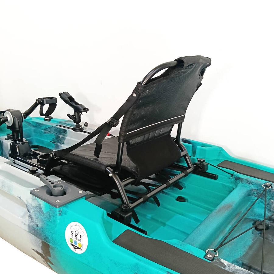 Kayak a pedali SKF Pedal Power 12 - sistema ad elica - 360 x 94 cm - Tropical