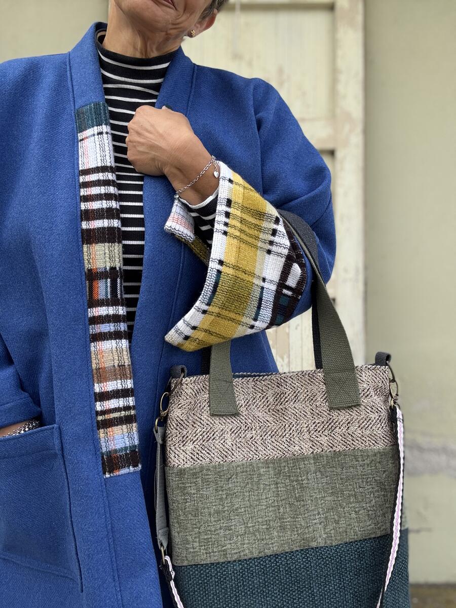 Kimono blu elettrico 