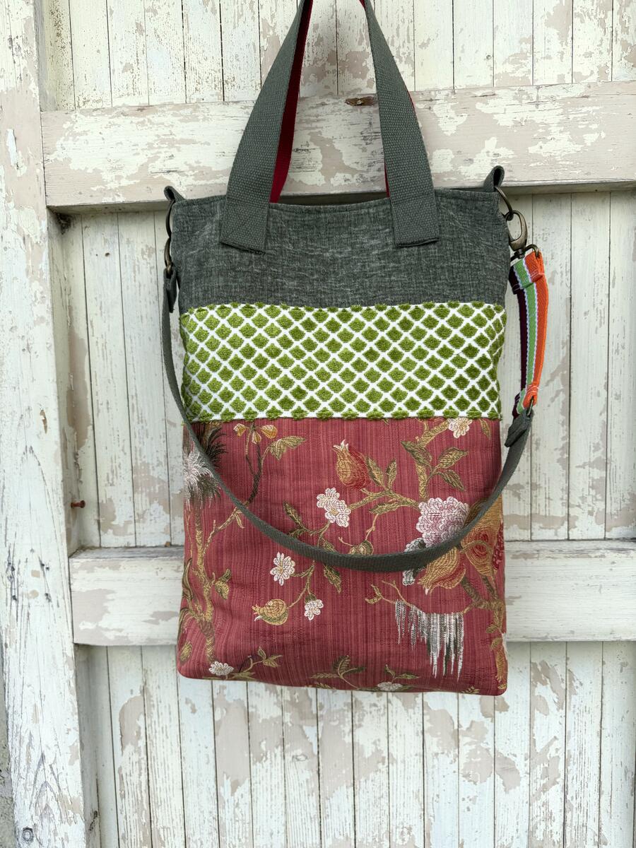 Borsa base rossa