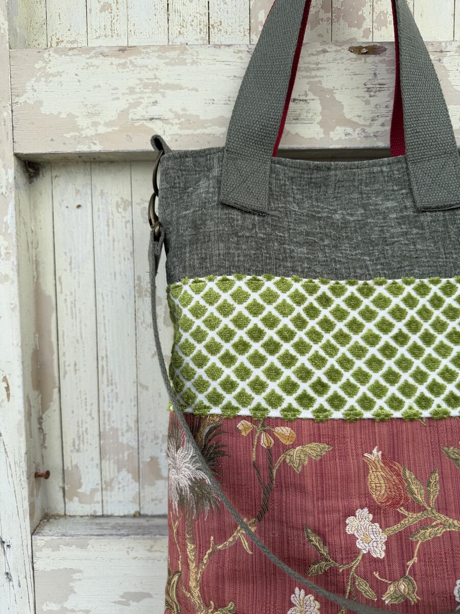 Borsa base rossa