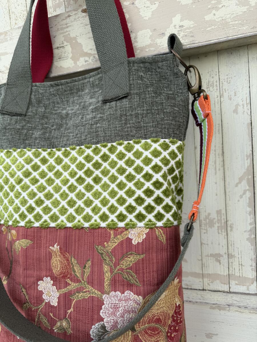 Borsa base rossa