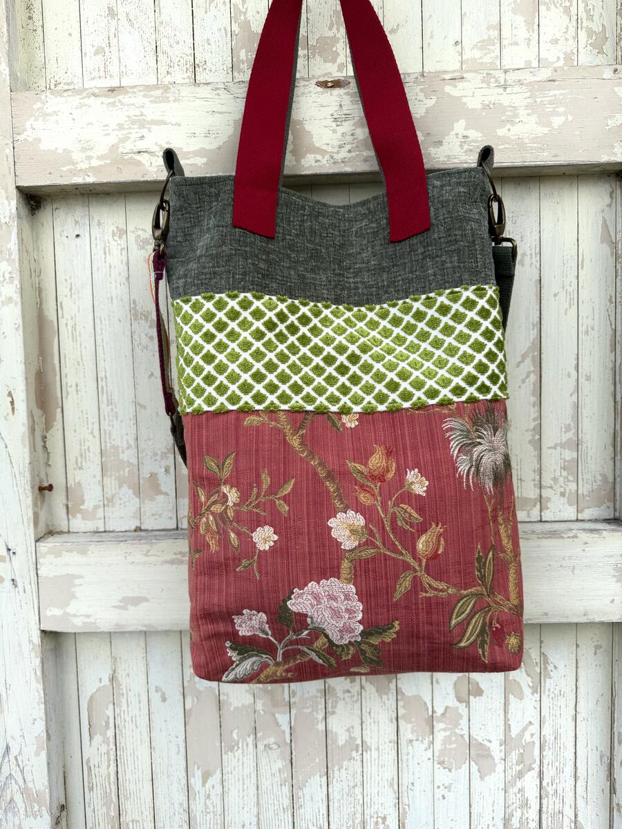 Borsa base rossa