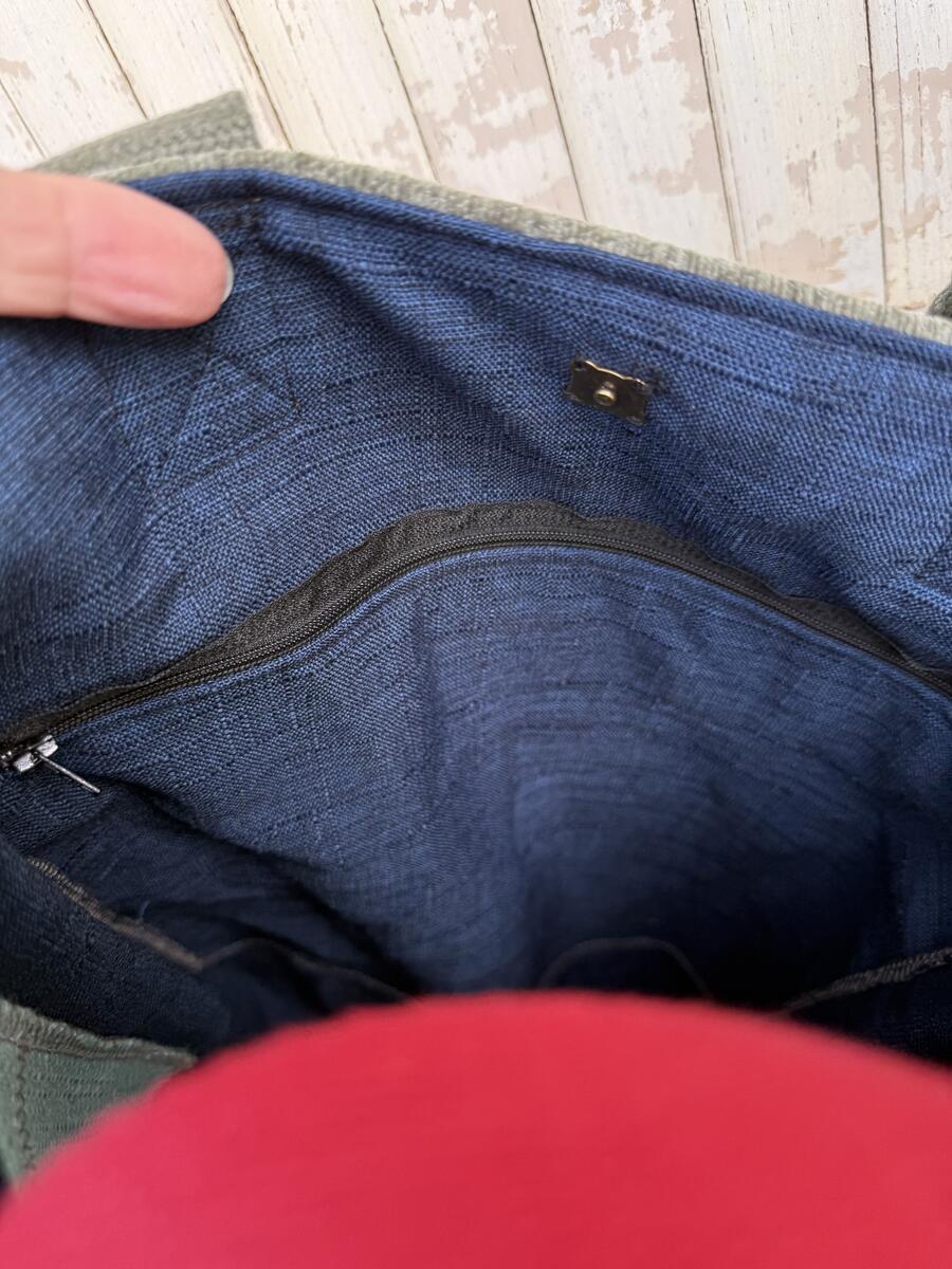 Borsa base rossa
