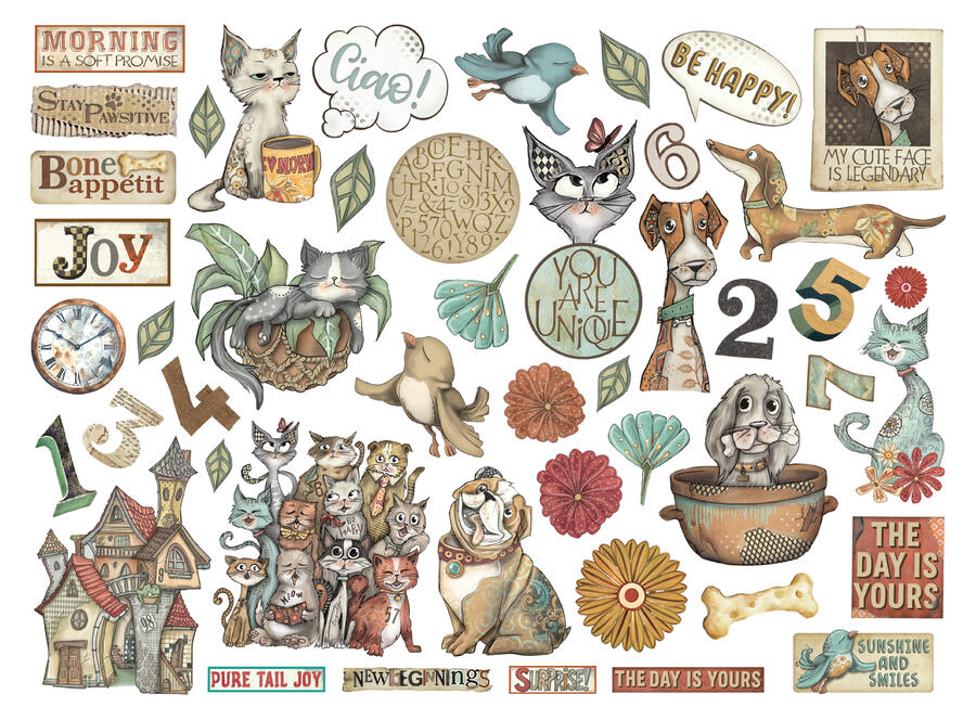 Die Cuts Furry Friends