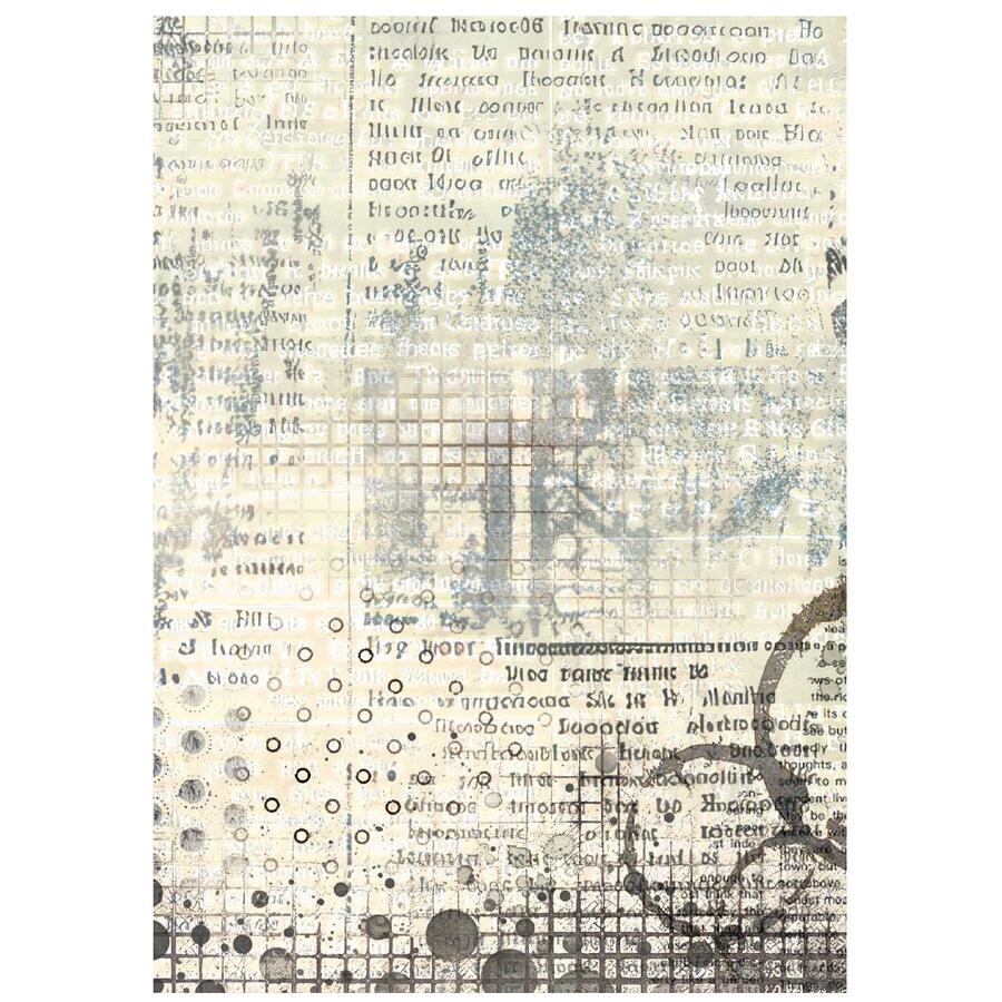 Selezione 8 Carta di riso Fto A6 Backgrounds Furry Friends