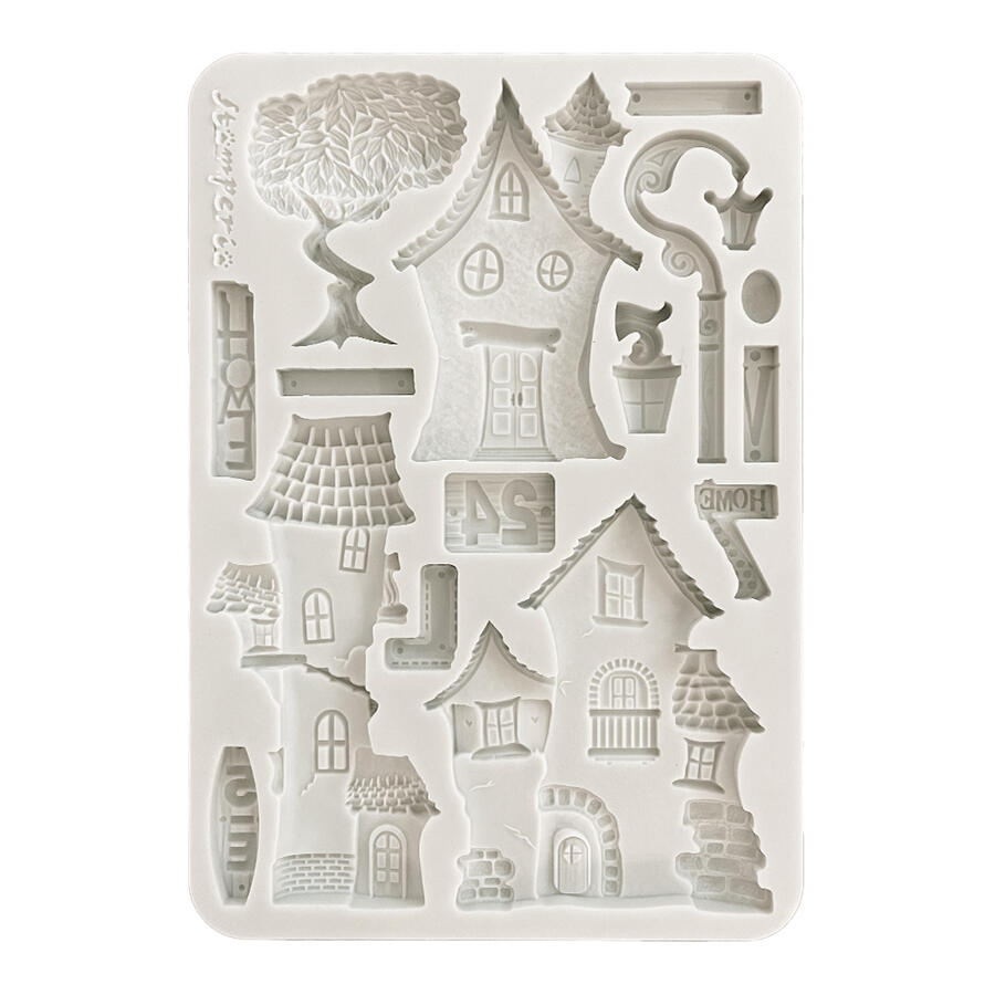 Stampo in silicone A5 Furry Friends Casette
