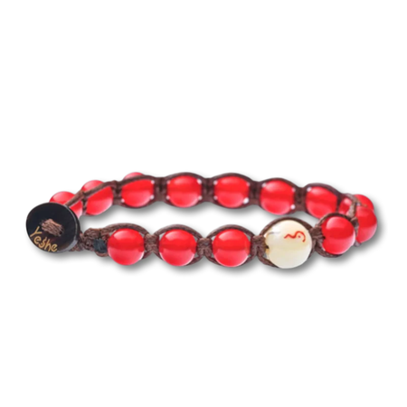 Yeshe - Bracciale Giada rossa