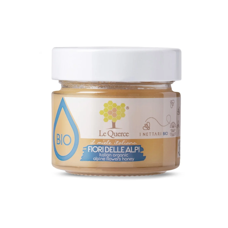 Le querce - Miele di fiori delle Alpi bio 40g