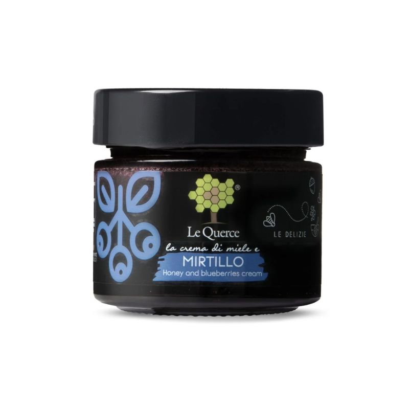 Le querce - Crema di miele e mirtillo 40g