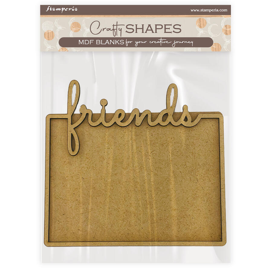 Crafty Shapes Furry Friends targhetta Friends