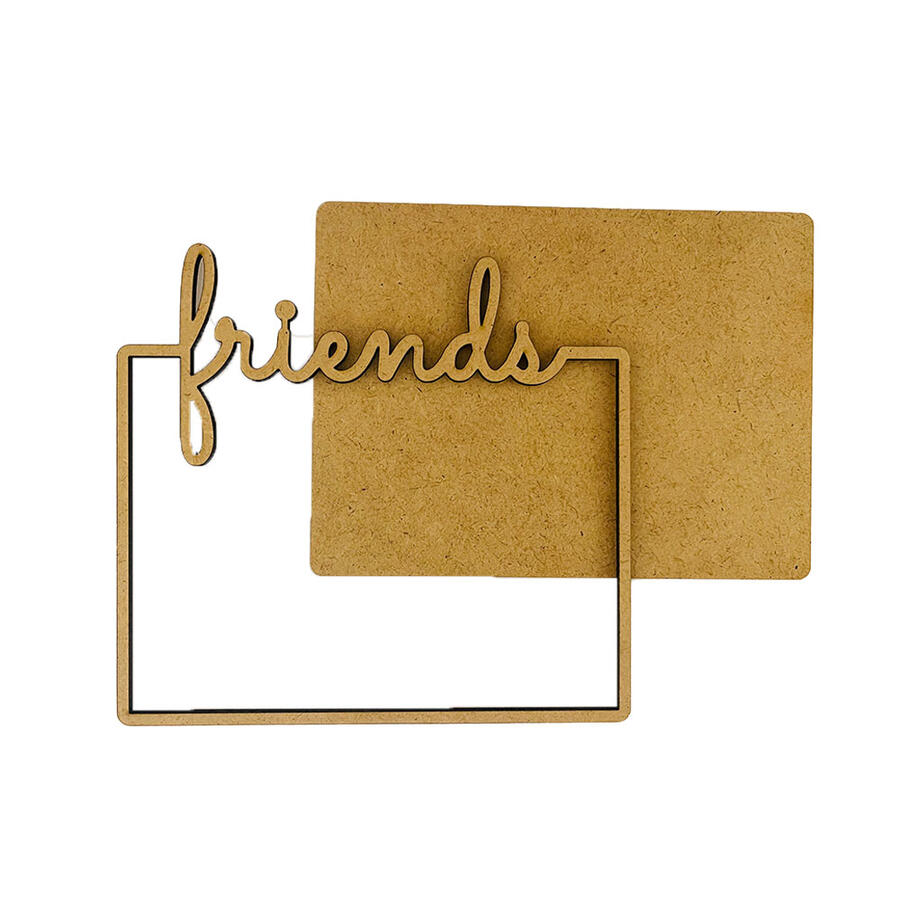 Crafty Shapes Furry Friends targhetta Friends