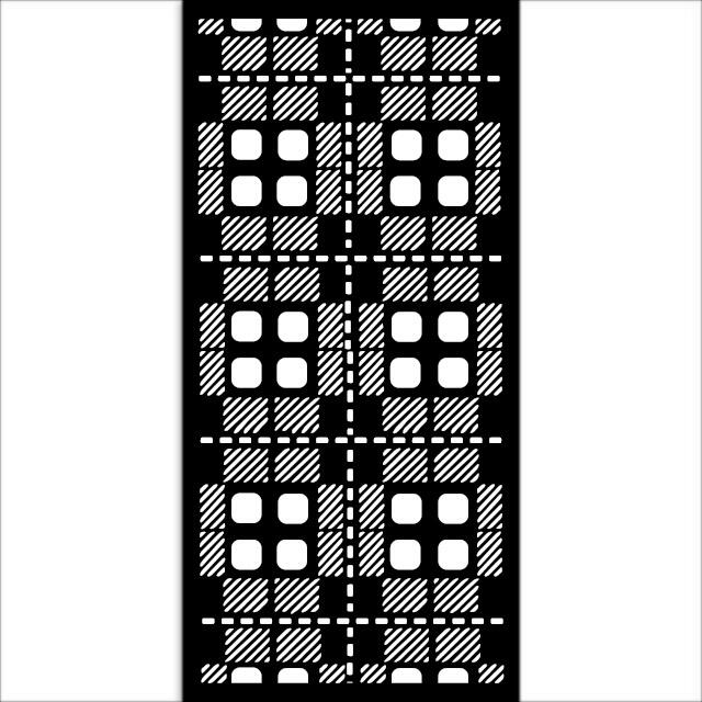 Stencil spesso 12 x 25 cm Gear up for Christmas sfondo stoffa