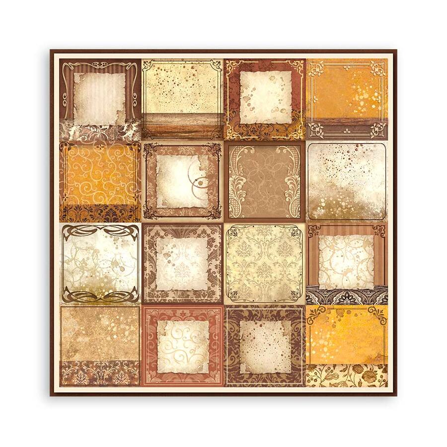 Blocco 10 fogli 30,5 x 30,5 Double face Coffee and Chocolate