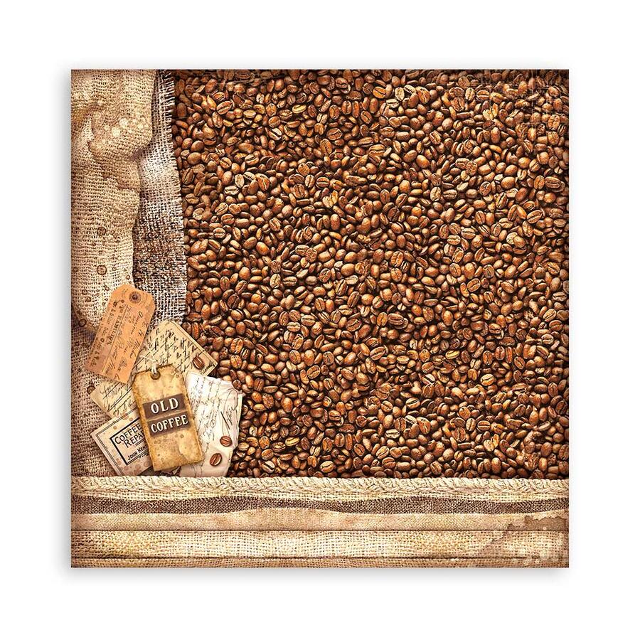 Blocco 10 fogli 30,5 x 30,5 Double face Coffee and Chocolate