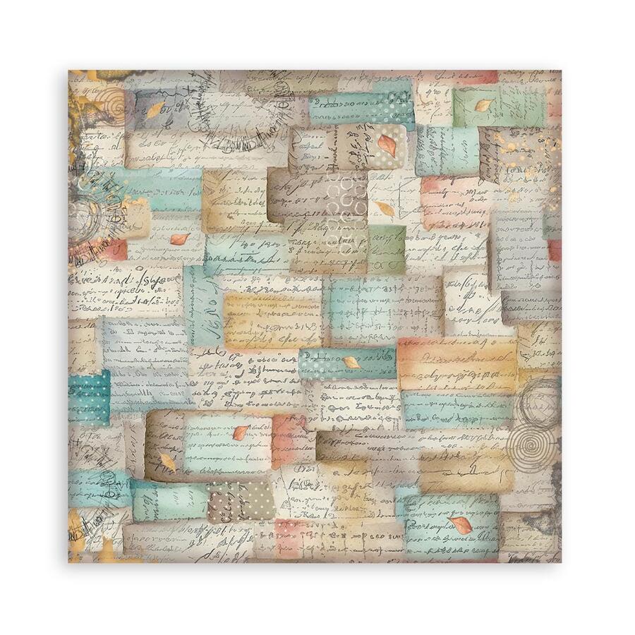 Blocco 10 fogli 30,5 x 30,5 Double face Backgrounds Furry Friends