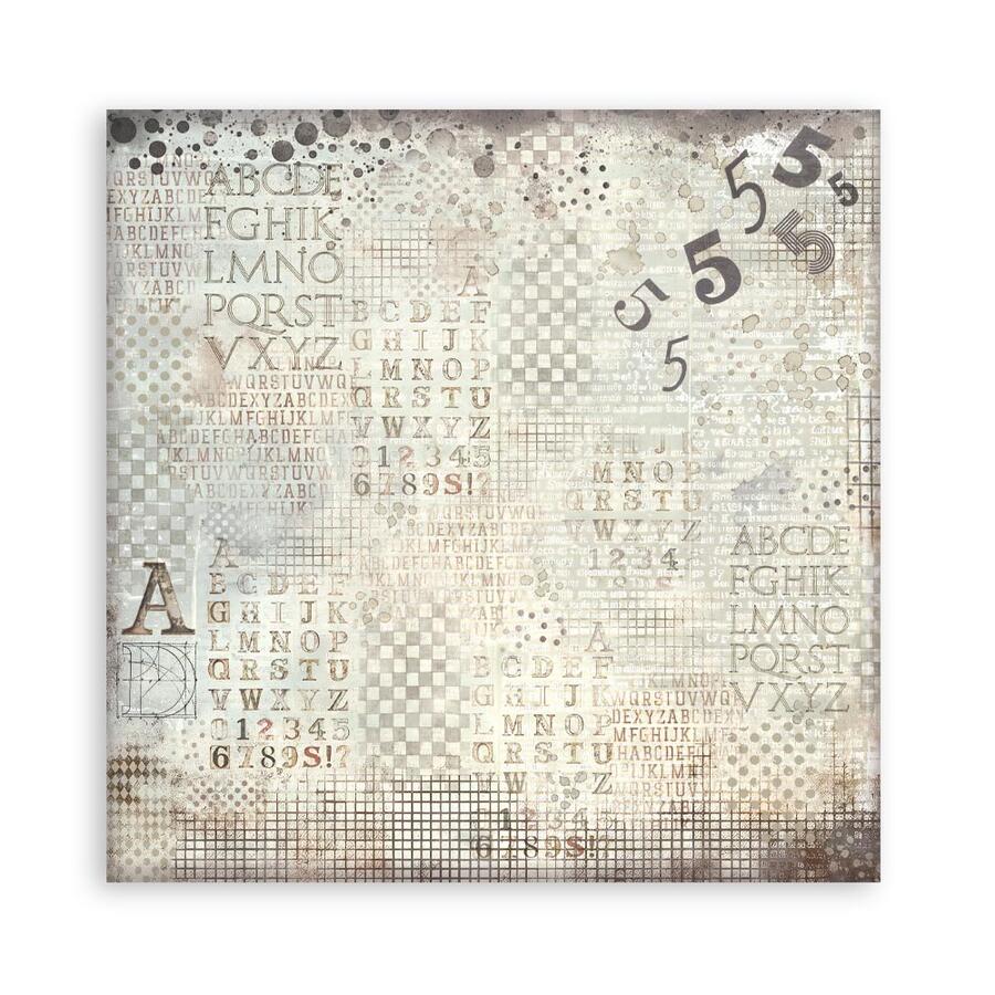 Blocco 10 fogli 30,5 x 30,5 Double face Backgrounds Furry Friends