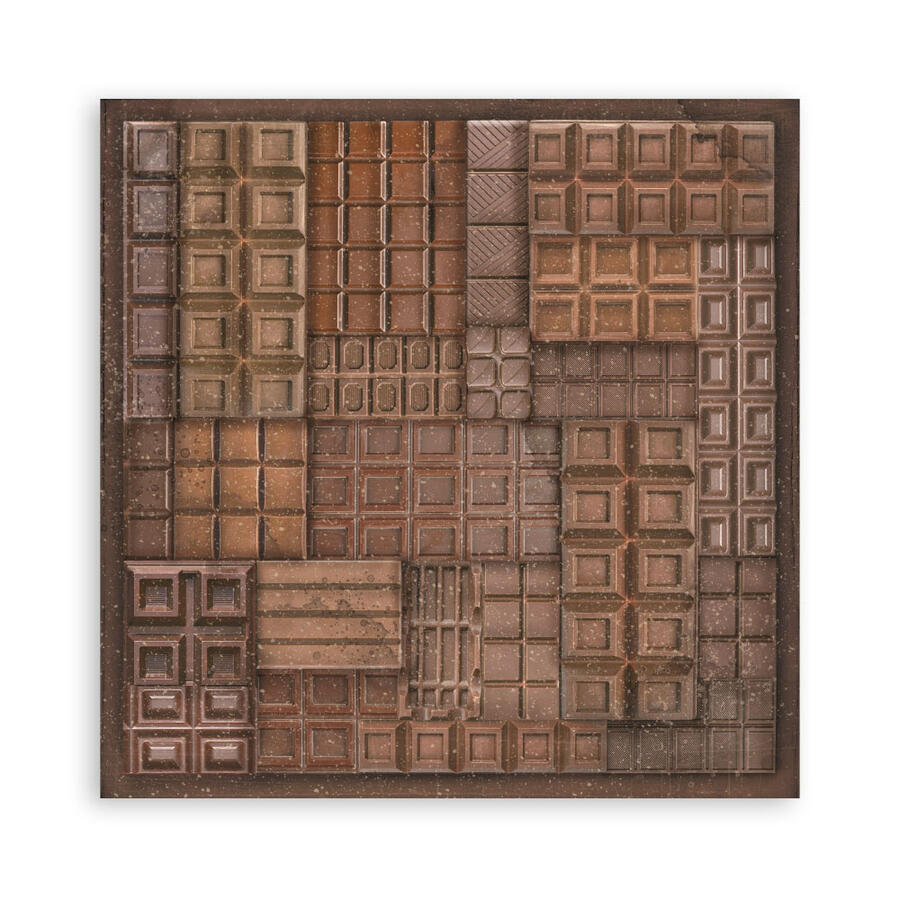 Blocco 22 fogli Single face Coffee and Chocolate 