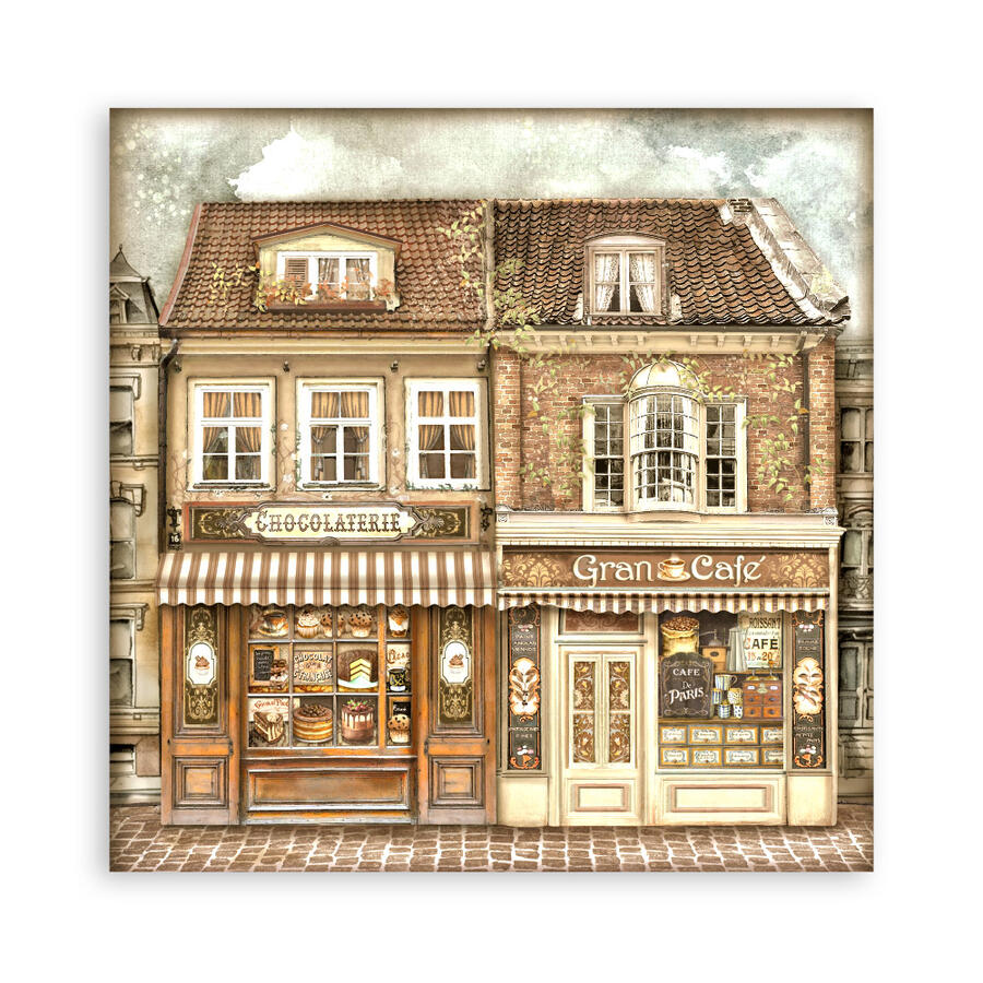 Blocco 22 fogli Single face Coffee and Chocolate 