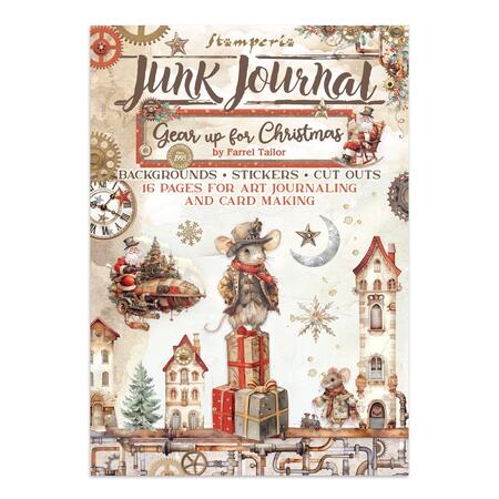 Junk Journal stickers, cut-outs, backgrounds Gear up for Christmas