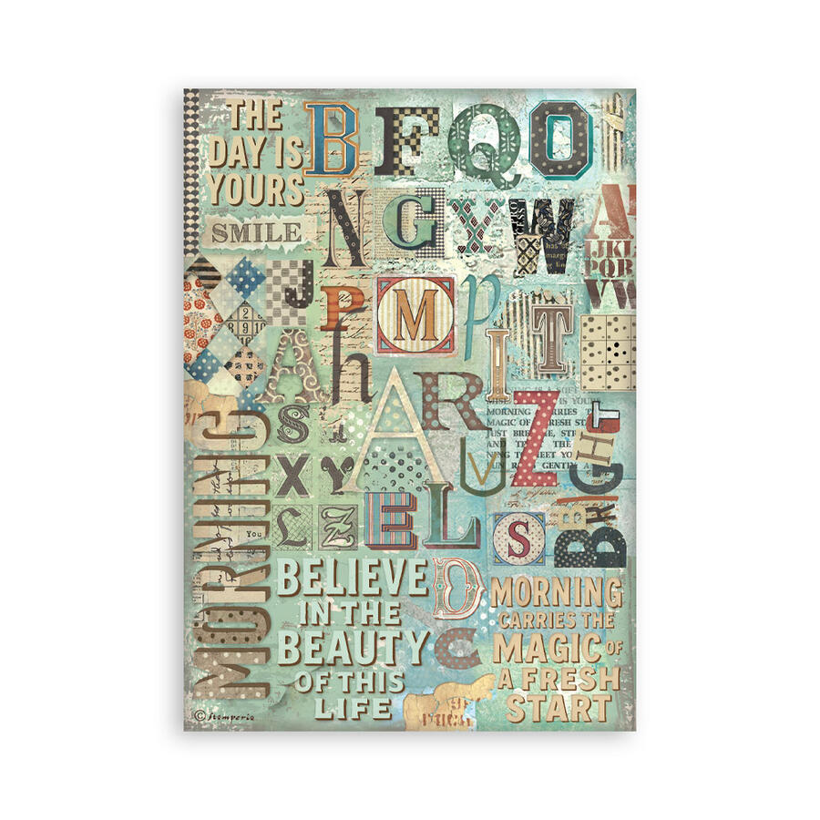 Washi Pad 8 sheets A5 Furry Friends
