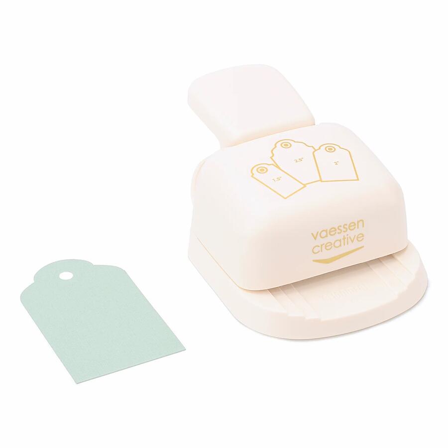 Vaessen Creative • Perforatore di Etichette Dentellate 3-in-1