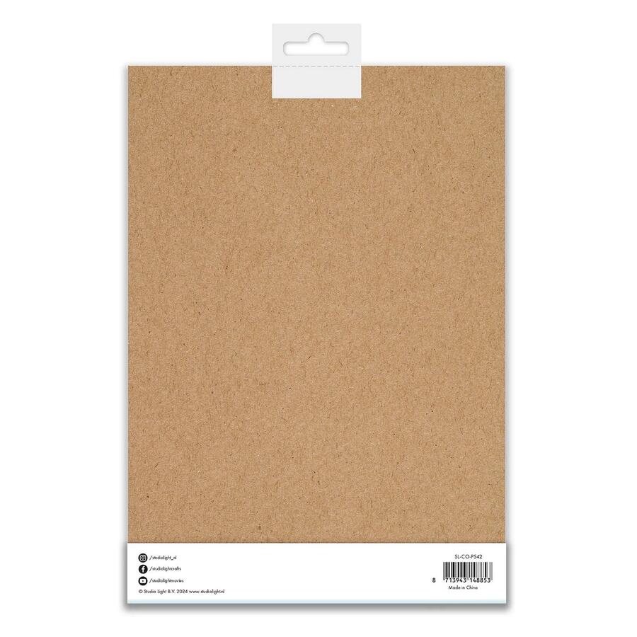 Studio Light • Essentials Cardstock Paper Set Kraft 250gsm