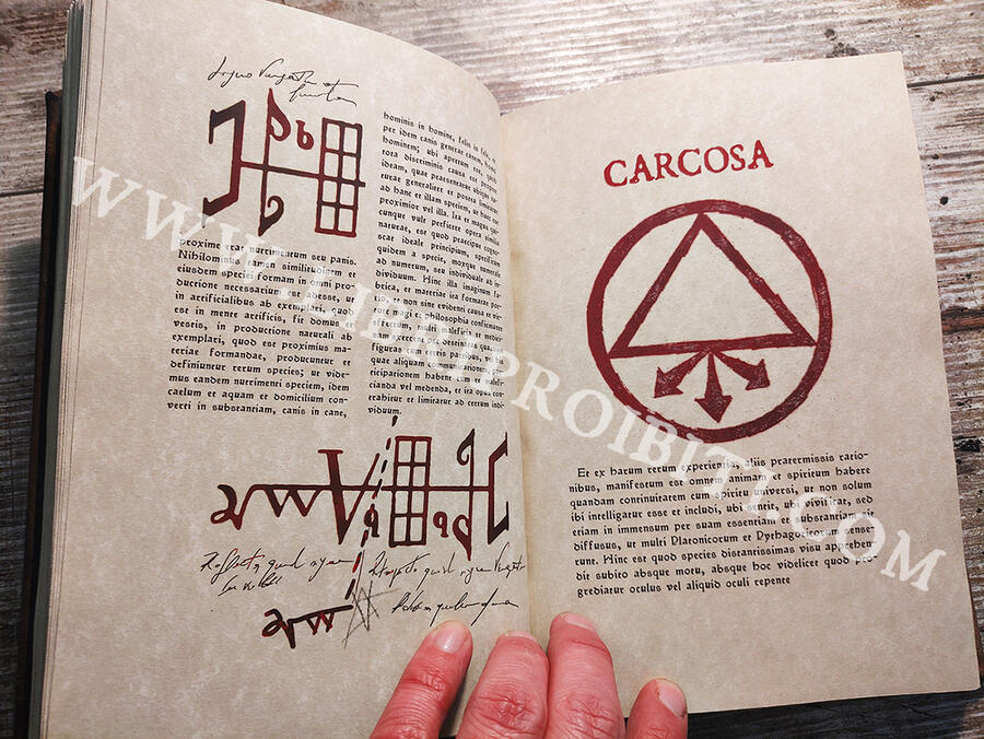 OFFER - 20% : NECRONOMICON -The mysterious and blasphemous manuscript of the mad arab Abdul Al Hazred, born from the mind of H.P. Lovecraft