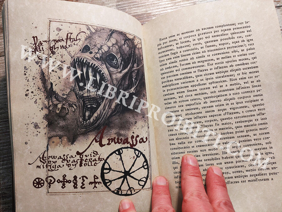 OFFER - 20% : NECRONOMICON -The mysterious and blasphemous manuscript of the mad arab Abdul Al Hazred, born from the mind of H.P. Lovecraft
