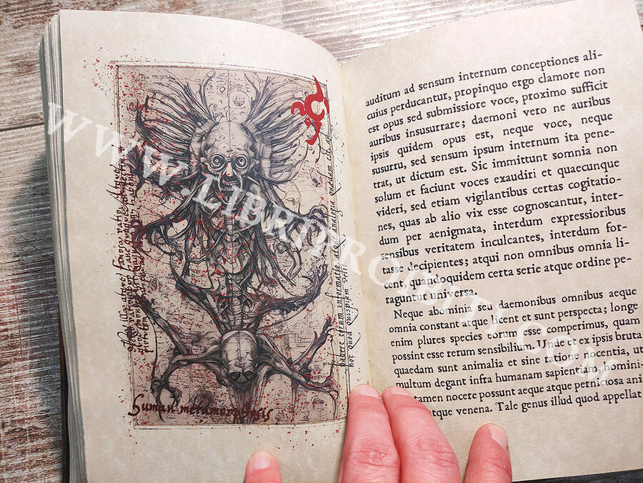 OFFER - 20% : NECRONOMICON -The mysterious and blasphemous manuscript of the mad arab Abdul Al Hazred, born from the mind of H.P. Lovecraft