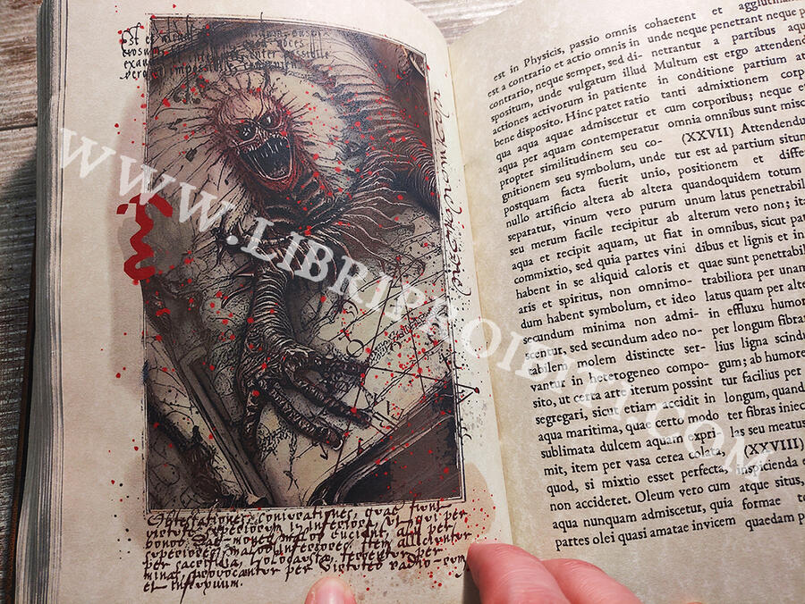 OFFER - 20% : NECRONOMICON -The mysterious and blasphemous manuscript of the mad arab Abdul Al Hazred, born from the mind of H.P. Lovecraft