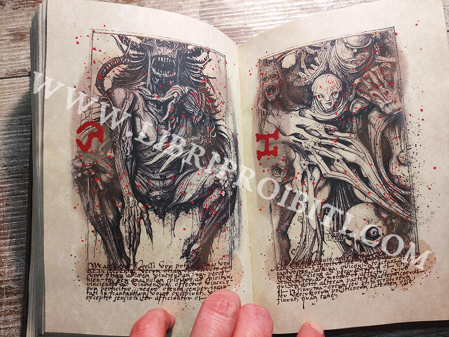 OFFER - 20% : NECRONOMICON -The mysterious and blasphemous manuscript of the mad arab Abdul Al Hazred, born from the mind of H.P. Lovecraft