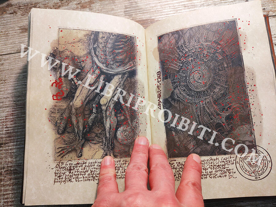 OFFER - 20% : NECRONOMICON -The mysterious and blasphemous manuscript of the mad arab Abdul Al Hazred, born from the mind of H.P. Lovecraft