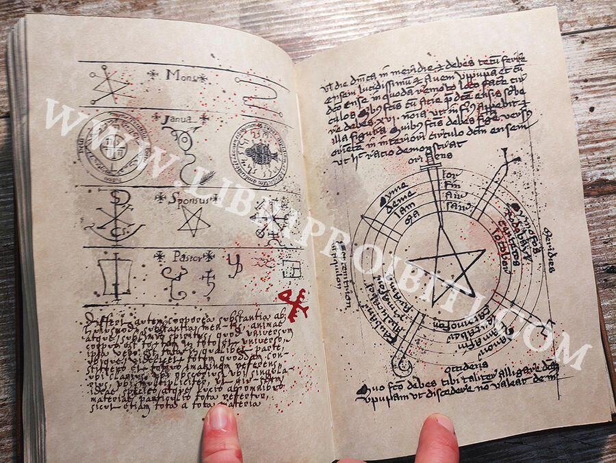 OFFER - 20% : NECRONOMICON -The mysterious and blasphemous manuscript of the mad arab Abdul Al Hazred, born from the mind of H.P. Lovecraft