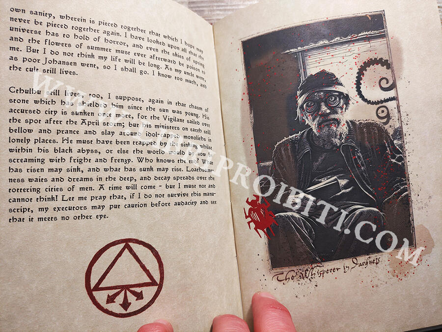 OFFER - 20% : NECRONOMICON -The mysterious and blasphemous manuscript of the mad arab Abdul Al Hazred, born from the mind of H.P. Lovecraft